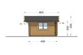 Log Cabin WISSOUS (44 mm), 5x4 m (16'x13'), 20 m² specification 5