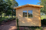 Garden Log Cabin ELEONORA (44 mm), 6.6x3 m, 19.8 m² customer 2