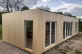 Granny Annexe PREMIUM (34 mm + Cladding), 10.5x4.5 m (35'x15'), 47 m² customer 3
