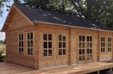 Garden Office Shed DEVON (34+34 mm + Insulation), 6x4 m (20'x13'), 24 m² customer 3
