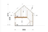 Log Cabin House LANGON S (44+44 mm), 95 m² specification 7