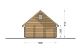 Log Cabin LIVINGTON S (44 mm), 50 m² specification 5
