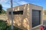 Single Wooden Garage SILVIA F (34 mm + Cladding), 3.4x5.4 m (11'x18'), 20 m² customer 2