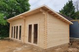 Garden Room MAJA (44 mm), 7.5x4 m (25'x13'), 30 m² customer 2
