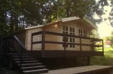 Garden Log Cabin WISSOUS (44 mm), 4x3 m (13'x10'), 12 m² customer 2