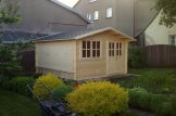 Garden Log Cabin LILLE (34 mm), 4x3 m (13'x10'), 12 m² customer 2