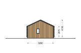 Granny Annexe NICOLE S (Insulated, 66 mm + Cladding), 66 m² specification 3