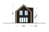 Log Cabin House ASTRID PV S (44 mm + cladding), 99 m² specification 2