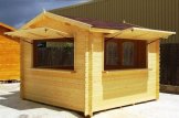 Wooden Kiosk (28 mm), 3x3 m (10'x10'), 9 m² customer 1