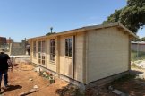 Log Cabin LEA With Shed Attached (44 mm), 7x4 m (23'x13'), 28 m² customer 3