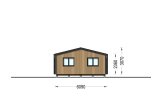 Granny Annexe SELENE M (44 mm + Cladding), 10.2x6.2 m (34'x20'), 63 m² specification 6