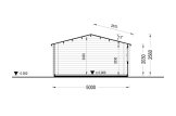 Log Cabin WISSOUS (34 mm), 5x4 m (16'x13'), 20 m² specification 6