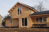 Log Cabin House HOLLAND (44+44 mm), 113 m² + 13 m² Terrace customer 2