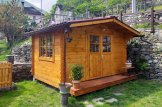 Garden Log Cabin RENNES (34 mm), 4x3 m (13'x10'), 12 m² customer 2