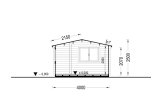 Log Cabin OSLO (34 mm), 5x4 m (16'x13'), 20 m² specification 6