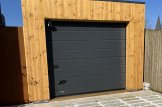 Single Wooden Garage With Flat Roof SILVIA F (34 mm + Cladding), 3.2x5.2 m (11'x17'), 16.6 m² customer 3
