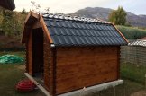 Garden Log Cabin ORLANDO (34 mm), 3x3 m (10'x10'), 9 m² customer 1