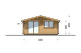 Log Cabin WISSOUS (34 mm), 5x4 m (16'x13'), 20 m² specification 2