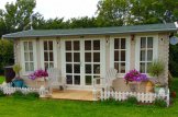 Garden Office Shed DEVON (34+34 mm + Insulation), 6x4 m (20'x13'), 24 m² customer 1