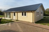 Log Cabin House ANICA (44+44 mm + Insulation), 71 m² customer 1