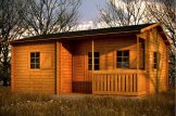 Garden Log Cabin NANTES (34 mm), 6x4.7 m (20'x15'), 24 m² + 3.5 m² Terrace customer 1