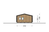 Granny Annexe ANGELA S (44 mm + Cladding + Insulation) 6x9 m, 45 m² specification 4