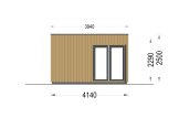 Garden Room PREMIUM (34 mm + Cladding), 6x4 m (20'x13'), 24 m² specification 3