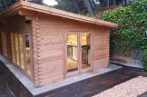 Garden Room MAJA (44 mm), 7.5x4 m (25'x13'), 30 m² customer 3