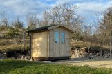 Log Cabin Shed NANO (28 mm), 2.5x2 m (8'x7'), 5 m² customer 1