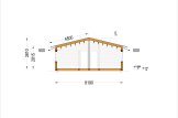 Granny Annexe ALICE S (44 mm + Cladding), 10.2x6.2 m (34'x20'), 63 m² specification 6