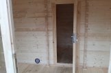 Outdoor Sauna ELDA (44 mm), 5x5 m, 25 m² (4 Rooms) customer 1