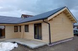 Log Cabin House PAULA (66 mm), 129 m² customer 3