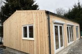 Granny Annexe ANGELA M (44 mm + Cladding), 8.2x6.2 m (27'x 20'), 50 m² customer 1