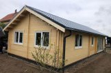Log Cabin House ANICA (Insulated PLUS, 44 + 44 mm), 71 m² customer 2