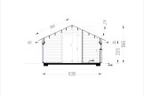 Log Cabin GRETA S (44 mm + Cladding), 48 m² specification 6