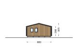 Granny Annexe ANGELA M (44 mm + Cladding), 8.2x6.2 m (27'x 20'), 50 m² specification 4