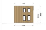 Log Cabin SOPHIA With Loft (Insulated PLUS, 34 mm + Cladding), 20 m² specification 6