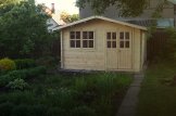 Garden Log Cabin LILLE (34 mm), 4x3 m (13'x10'), 12 m² customer 3