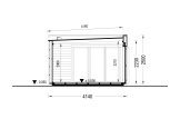 Garden Room PREMIUM (34 mm + Cladding), 5x4 m (17’x13’), 18 m² specification 6
