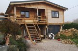 Log Cabin House LINDA (66 mm), 78 m² + 15 m² Terrace customer 3