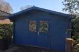 Garden Log Cabin RENNES (34 mm), 4x3 m (13'x10'), 12 m² customer 3