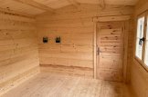 Garden Log Cabin NORA (34 mm), 7x3.5 m (23'x11'), 24 m² customer 2