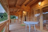 Log Cabin AMELIA (44+44 mm + Insulation), 9x6 m (30'x20'), 32 m² With 20 m² Terrace customer 2