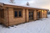 Log Cabin House LIMOGES (66 mm), 103 m² customer 1