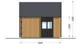 Log Cabin SALLY (34 mm + Cladding + Insulation), 20 m² specification 3