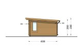 Garden Office Shed ESSEX (34 mm), 5x4 m (16'x13'), 20 m² specification 5