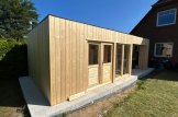 Garden Room With Terrace PREMIUM (Insulated, 34 mm + Cladding), 5x3 m (16'x10'), 15 m² + 9 m² customer 1