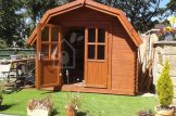 Garden Log Cabin ORLANDO (34 mm), 4x4 m (13'x13'), 16 m² customer 2
