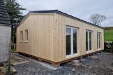 Granny Annexe ANGELA M (44 mm + Cladding + Insulation), 8.2x6.2 m (27'x 20'), 50 m² customer 2