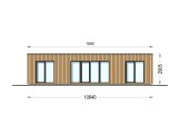 Granny Annexe PREMIUM S (Insulated, 34 mm + Cladding), 10.5x4.5 m (35'x15'), 47 m² specification 2
